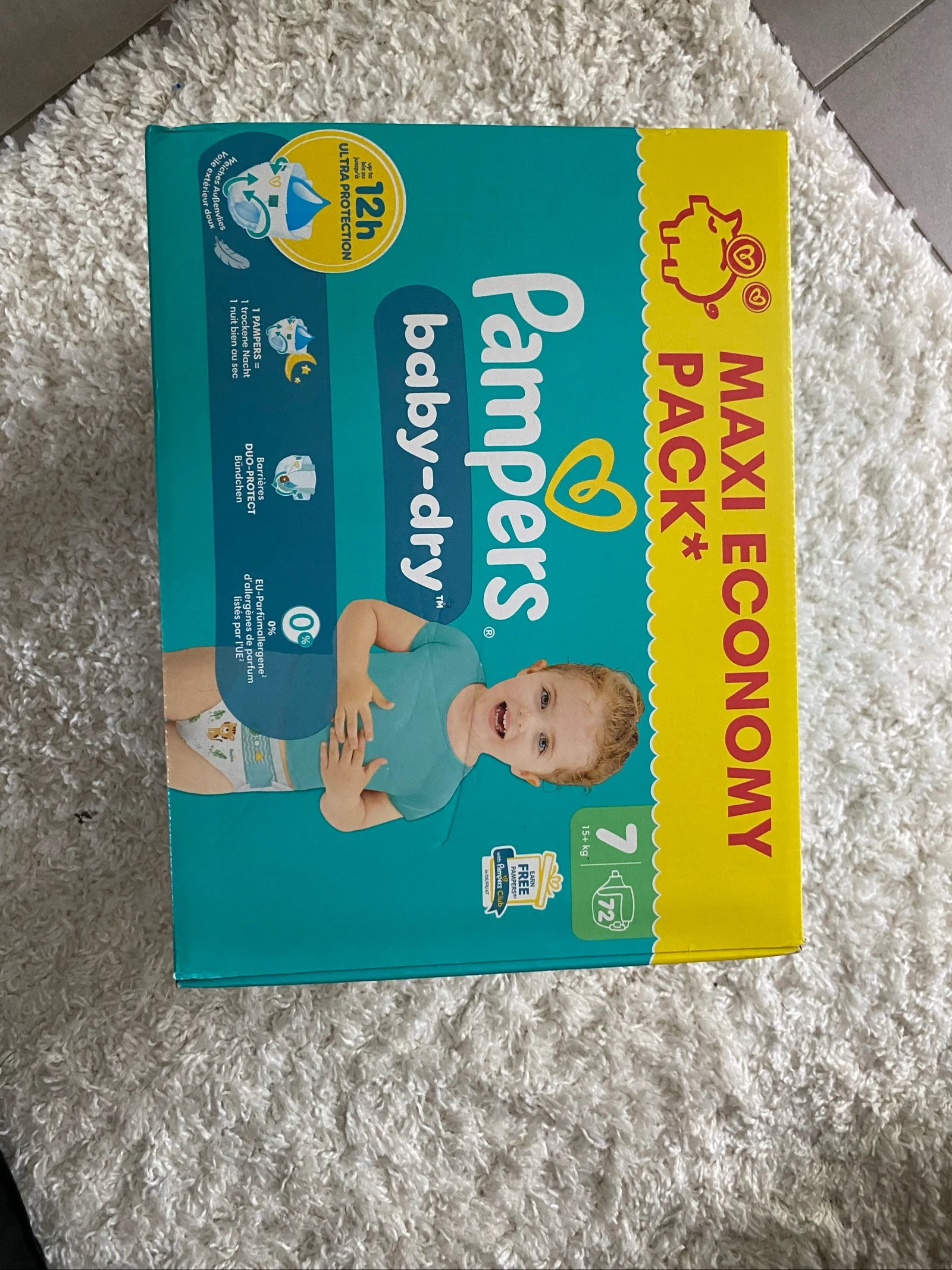 Couches Pampers 